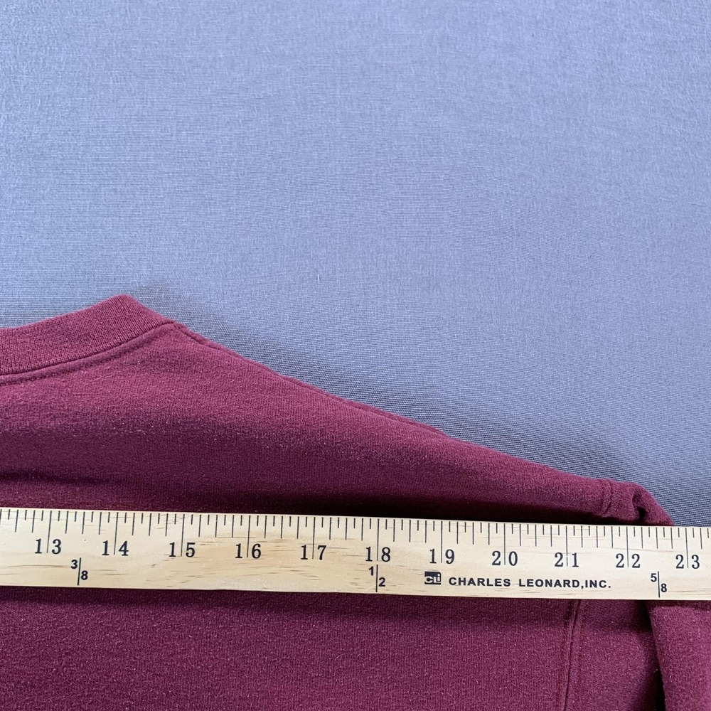Minnesota Golden Gophers Sweatshirt Mens LG Red NCAA Football Crewneck UOM - Picture 8 of 12
